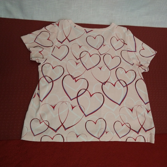 Tommy hilfiger hearts short sleeve tee size 1X - Picture 10 of 11